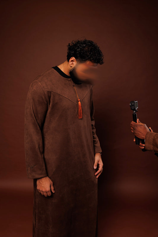 Brown “Suede” Ramadan Thobe