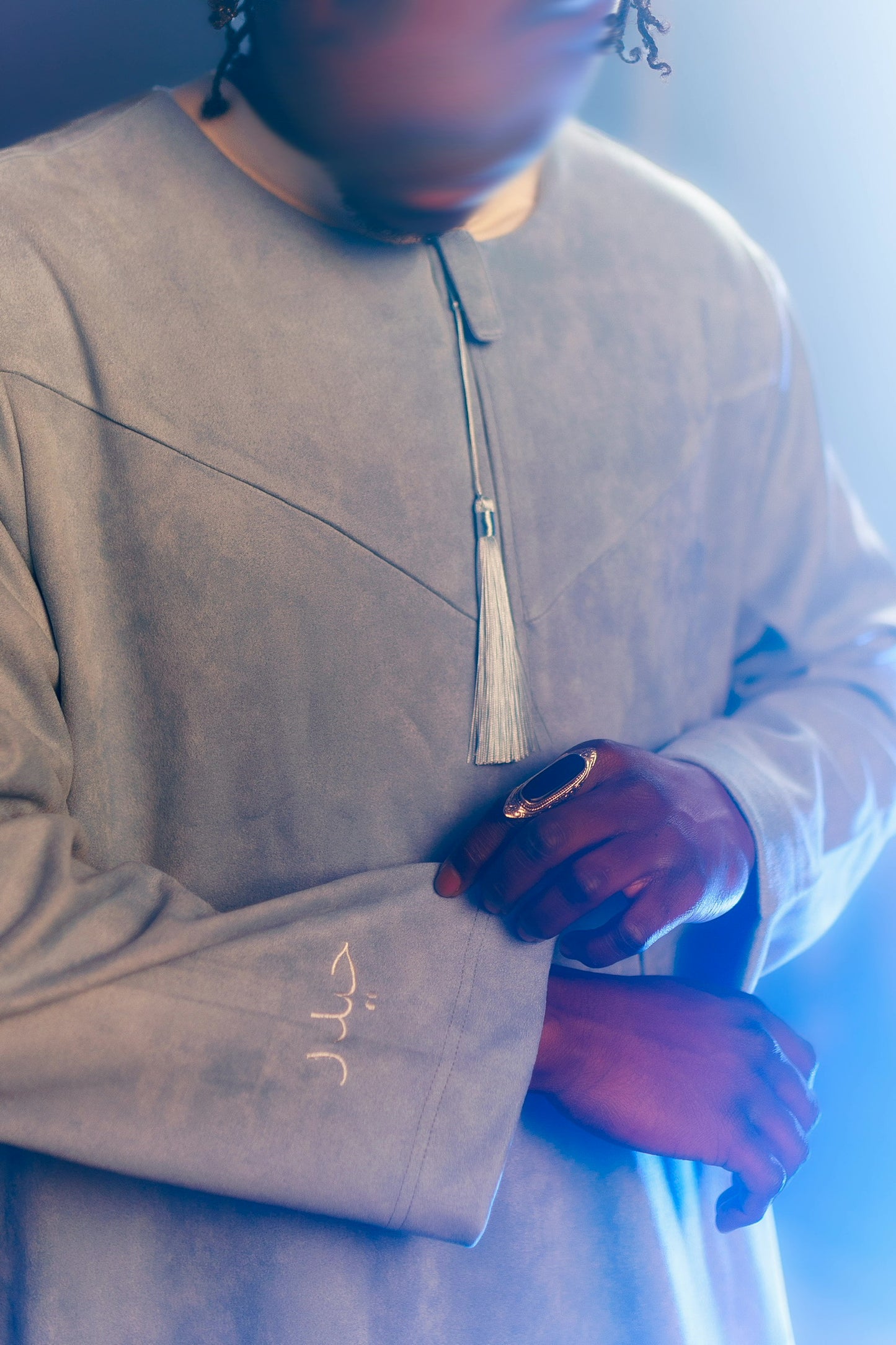 Blue “Suede” Ramadan Thobe