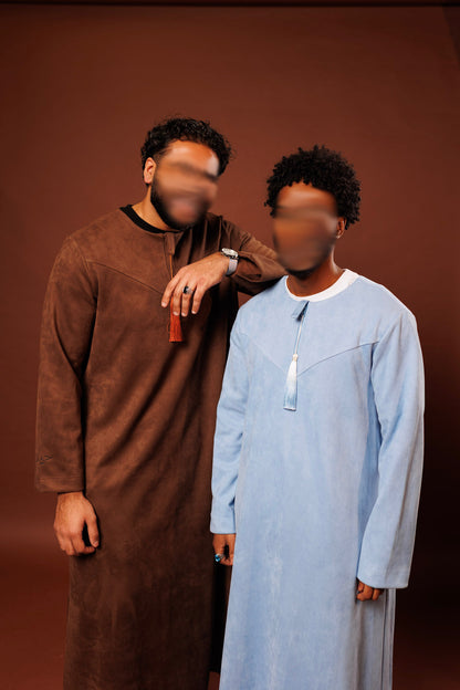 Blue “Suede” Ramadan Thobe