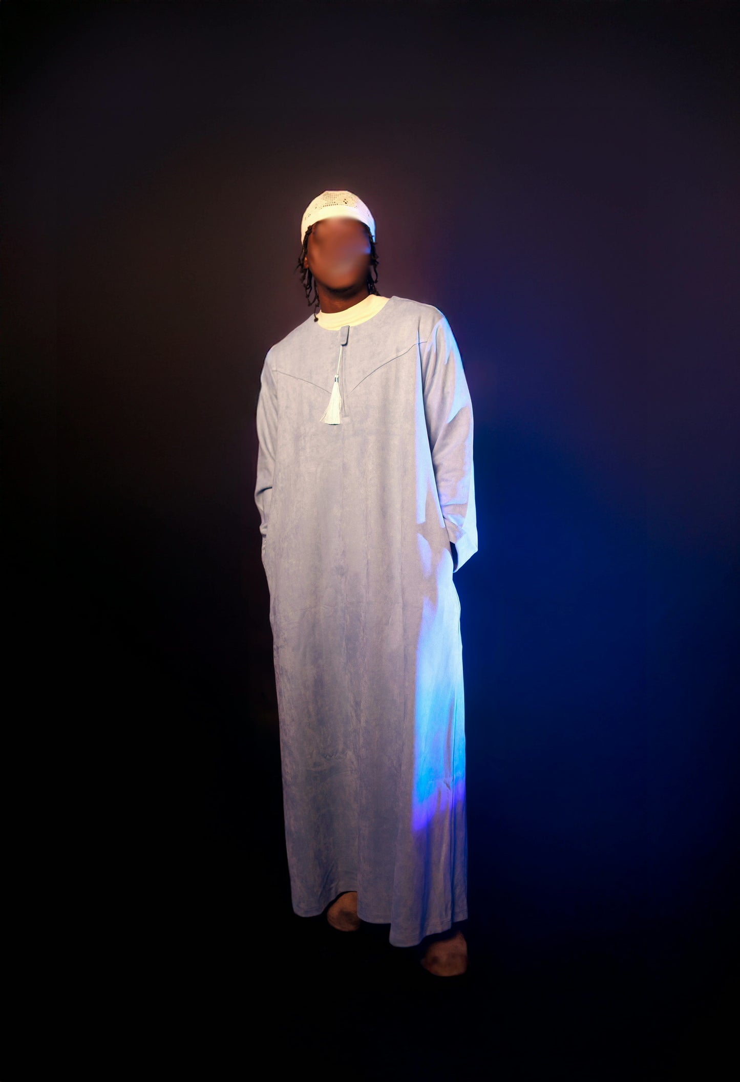 Blue “Suede” Ramadan Thobe