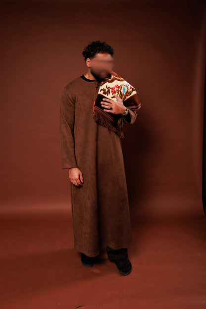 Brown “Suede” Ramadan Thobe