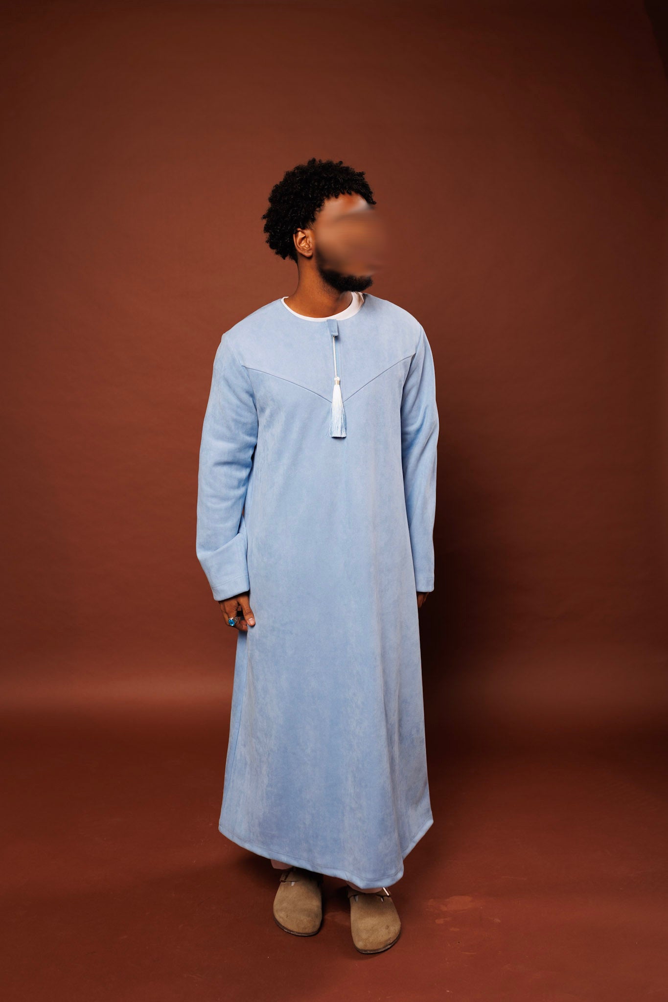 Blue “Suede” Ramadan Thobe